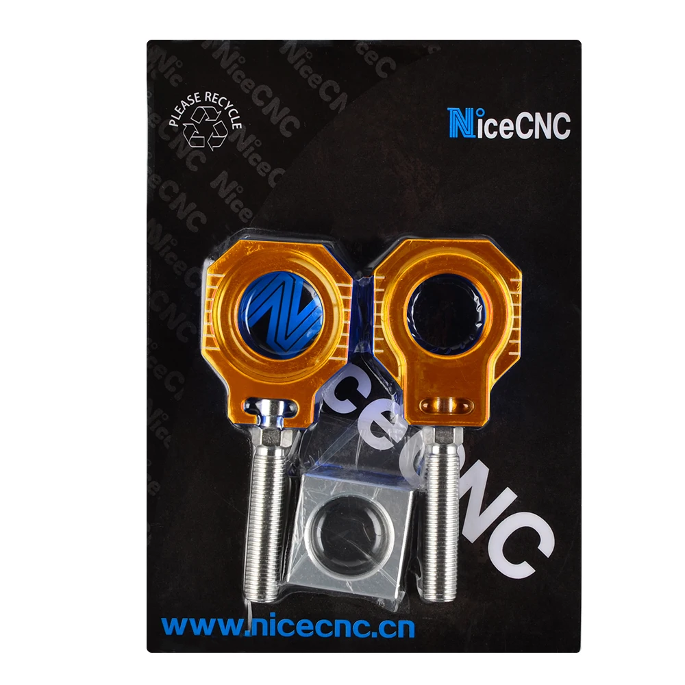 NICECNC CNC Заготовка оси блоков цепи регулятор для KTM 125 200 250 300 350 400 450 500 520 EXC Φ 525 530|for