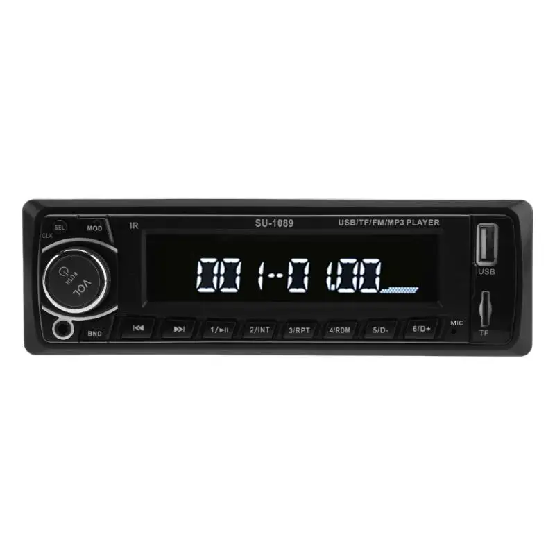 

VODOOL 12V Car Radio Tuner Stereo Bluetooth FM Radio Electronic LCD Auto Car MP3 Player Stereo Radio FM Bluetooth Hand-free Call