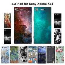 Защита для sony Xperia XZ1 5," Мягкий силиконовый чехол-накладка на заднюю панель телефона для sony Xperia XZ1 чехол s с пейзажами