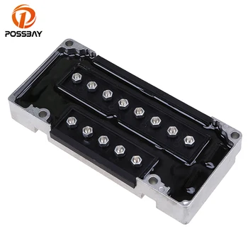 

POSSBAY 12V Aluminum CDI Switch Box fit for 332-5772A4 332-5772A5 332-5772A7 40-125 HP 4366802-4831998 Silver Switch Box