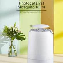 Электрический USB фотокаталитический Противомоскитный мухобойка Ошибка ЛАМПА ловушка для насекомых питание Жук zapper