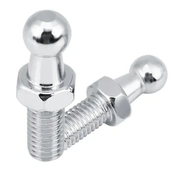 

2 pcs Car Stainless Steel Ball Stud Bolt M8 for gas strut struts ball ended bolt bonnet with Original standard