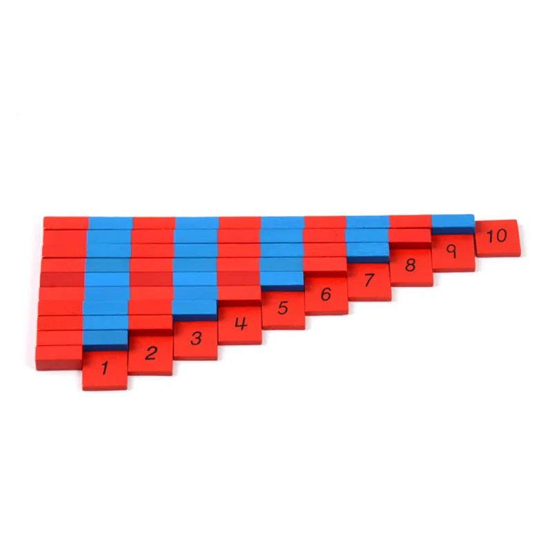 Baby Toy Small Numerical Rods Montessori Math Learning & Education Classic Wood Kids Toys Brinquedos Juguetes