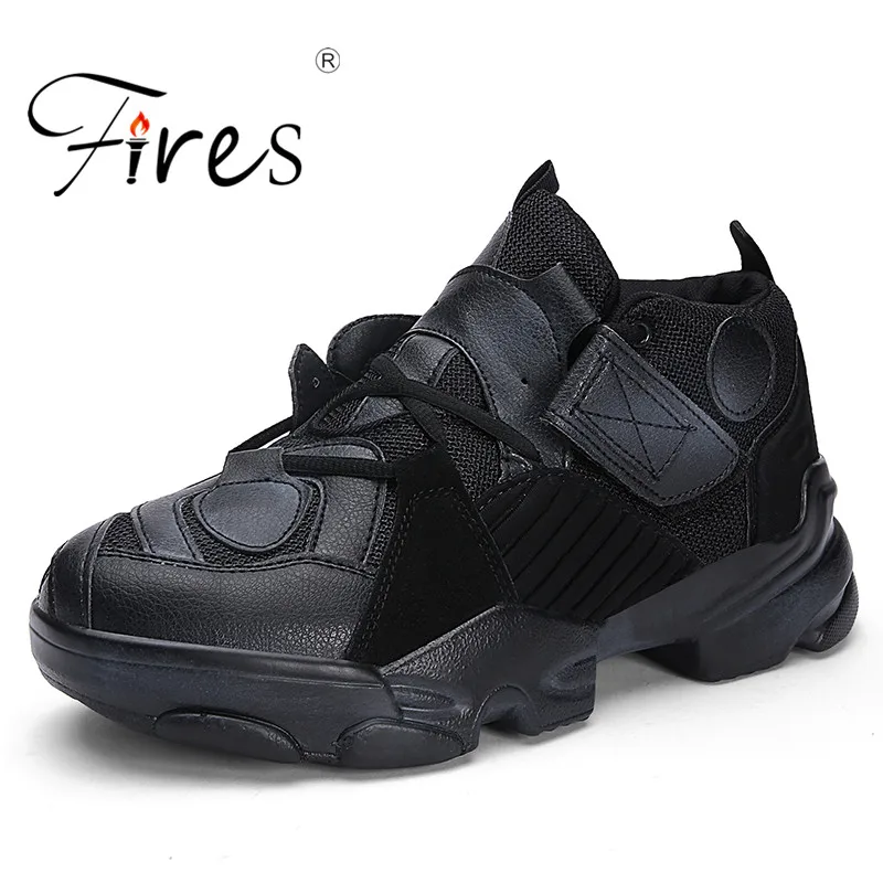 Горячая Распродажа спортивная обувь для мужчин четыре сезона дышащая сетка удобные уличные на шнуровке спортивные дешевые мужские кроссовки - Цвет: Черный