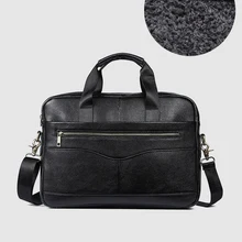 CARANFIER мужской портфель из натуральной кожи для ноутбука, сумки на плечо, мужские повседневные качественные сумки Crazy Horse, винтажные сумки через плечо