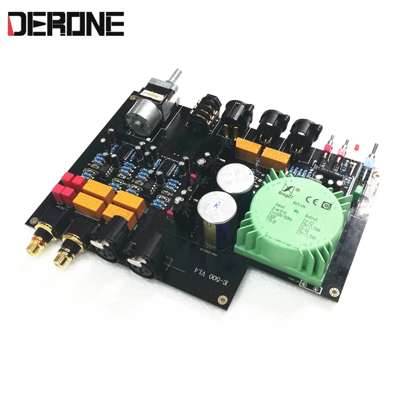 Full Balanced  Headphone Amplifier board  TPA6120