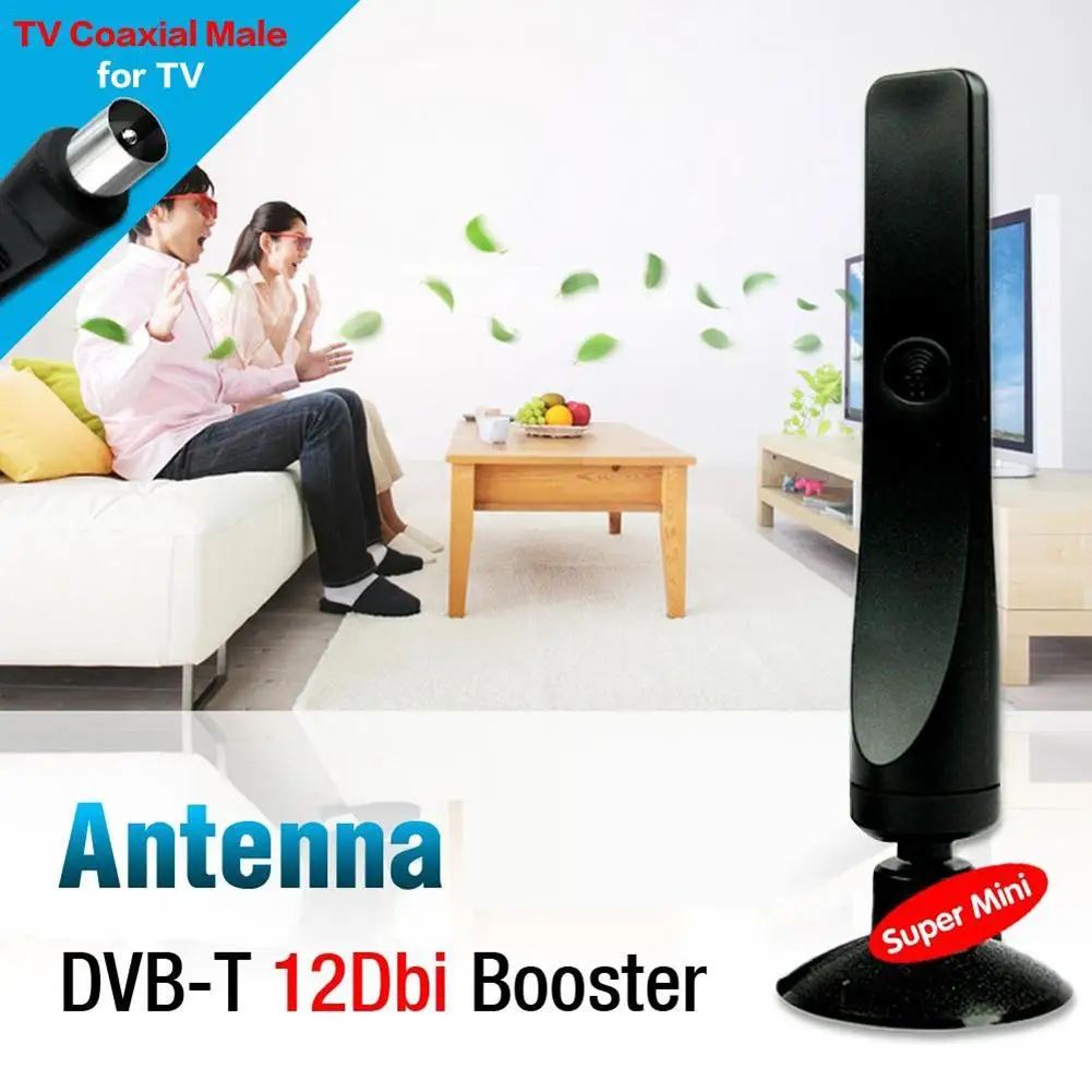 Горячая Распродажа 12dBi Мини ТВ антенна для серфинга DVB T HD TV цифровой Freeview