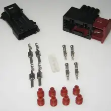 Longyue 10Kit 4 pin Way AMP JPT младшая модель таймера включения Steckverbinder 4pol Штекерный соединитель кислородный датчик