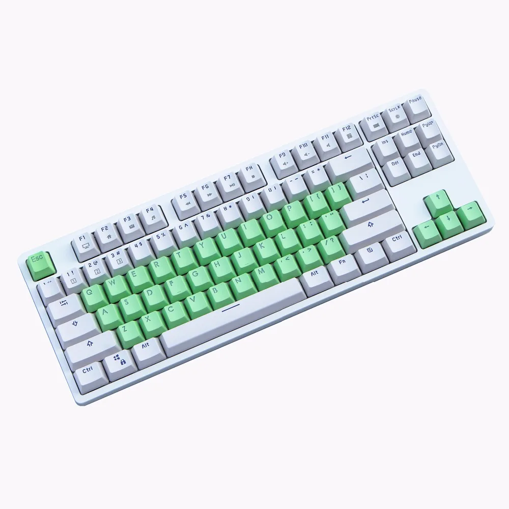 

OEM Profile PBT keycap 38 Keys cherry MX switch Double-shot Backlit mechanical keyboard keycap Only sell keycaps
