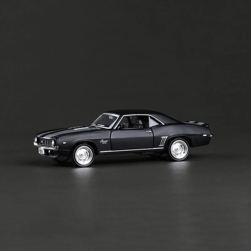 Имитация игрушечного автомобиля Camaro SS 69 в масштабе 1:36 копия мини из сплава