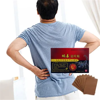 

100% Chinese Medicine Disaar 8pcs/bag Gold Scorpion Venom Essential Muscle Rthritis Neck Body Massage Essential oil