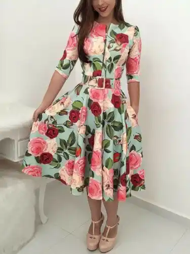 ladies dress new 2019