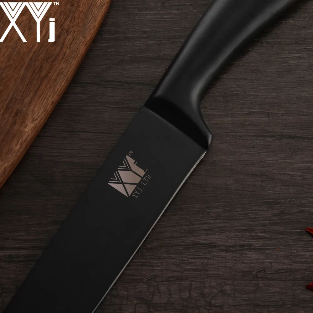 XYj 8 ''7'' 5 ''3,5'' набор кухонных ножей из нержавеющей стали шеф-повара для нарезки хлеба сантоку кухонные аксессуары, нож