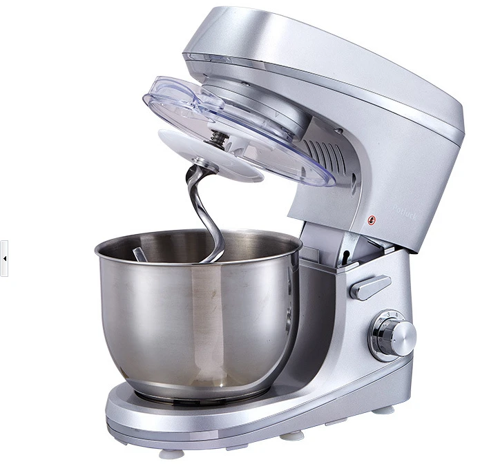 Free shipping mixer & home dough stand mixer machine, 5L, Pastry Hook, Whisk, Flat Beater