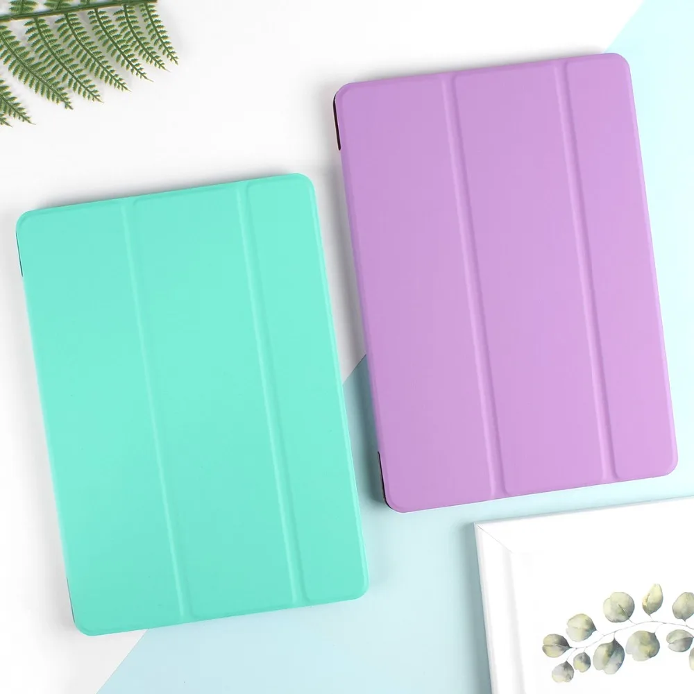 

High Quality Magnetic PU Leather Smart Case fit for iPad 2 3 iPad 4 with Soft TPU Edge Cover Auto Wake / Sleep