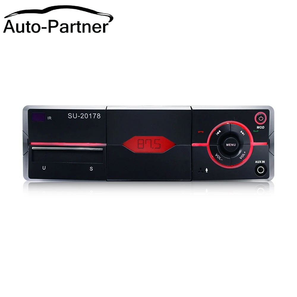 1din автомобиль радио Набор беспроводной связи по стандарту Bluetooth FM стерео