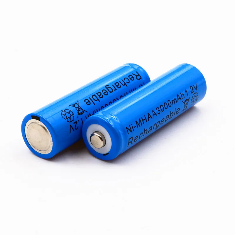 1 шт. AA 2 V 3000mAh батарея Ni MH v 1800mAh AAA перезаряжаемые батареи сад Солнечный свет