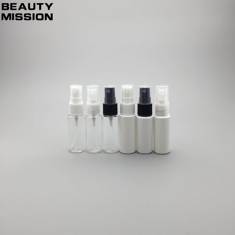 

100pcs 20ml clear spray pump bottle pharmaceutical packing bottle,20cc empty Perfume mist sprayer pump container,cosmetic bottle