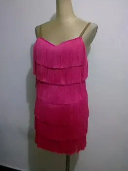 

New style Latin dance costume sexy spandex tassel latin dance comeptition dress for child women latin dance dresses 11 colors