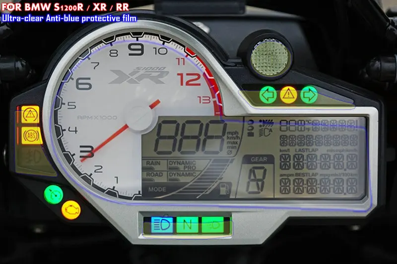 Защитная пленка Km для bmw s1000r/s1000rr/s1000xr износостойкая ультрафиолетовая с защитой от
