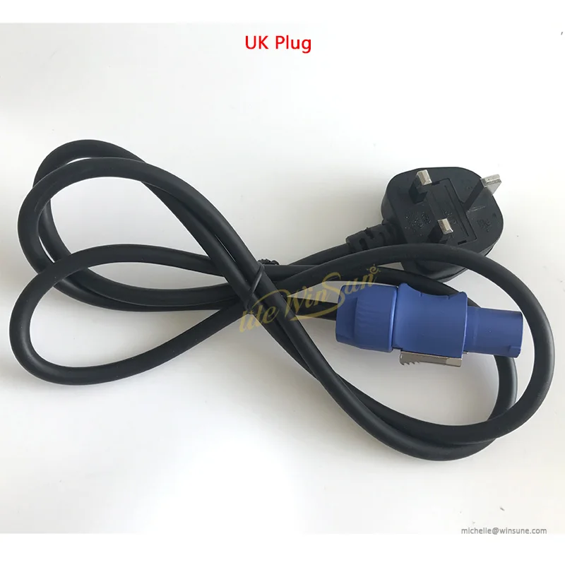 stage lighting power plug powercon cables for stage lighting prolight