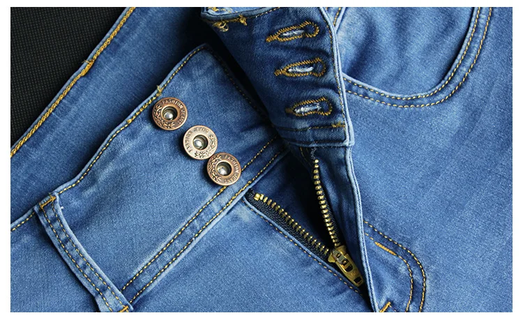 High Waist Jeans Hot Fashion Stretchable Skinny Jeans Women Denim Washed Pencil Pants Full-Length Tight Butt Lift Jeans Female (10)