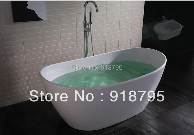 Us 1780 0 1630x850x640mm Solid Surface Stone Cupc Approval Bathtub Oval Freestanding Corian Matt Or Glossy Finishing Tub Rs6509 In Bathtubs