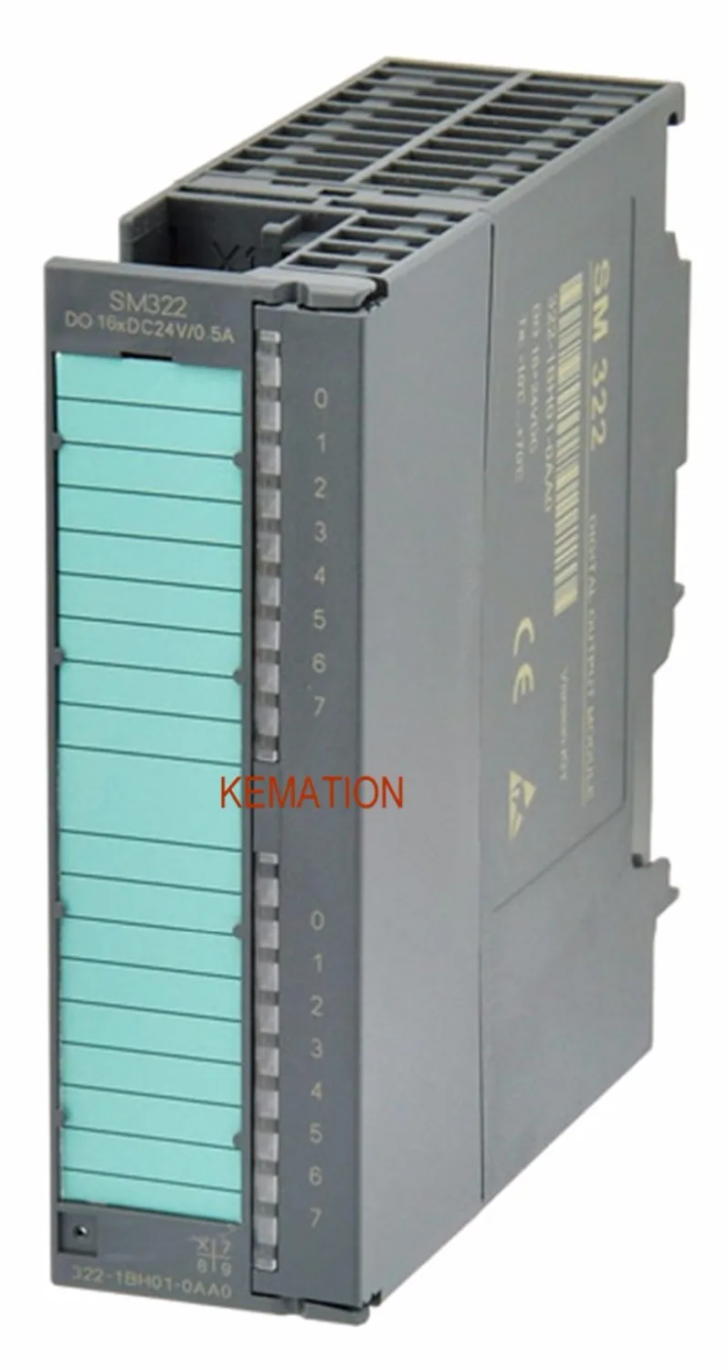 Compatible 6ES7322-1BH01-0AA0 6ES7 322-1BH01-0AA0 S7-300 Digital Output Module 6ES73221BH010AA0 SM322 16 DO 24 VDC/ 0.5A New |