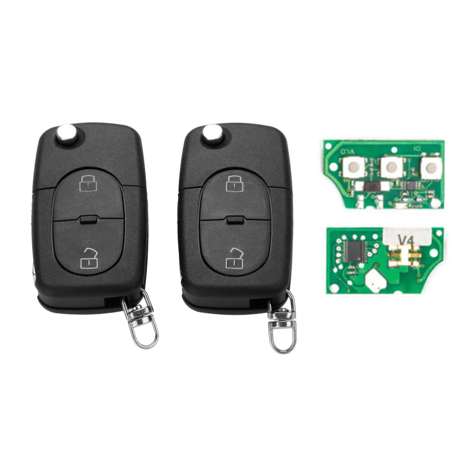 

1J0959753A Car Remote Control Key 2 Button Smart Transmitter For VW Volkswagen Passat Golf MK4 1J0 959 753 A 434Mhz ID48 Chip