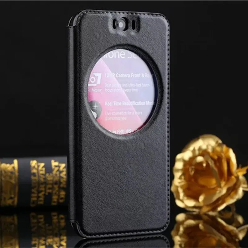 Роскошный винтажный флип-чехол из искусственной кожи чехол для Asus Zenfone Selfie ZD551KL задняя крышка Funda Capa - Цвет: Черный