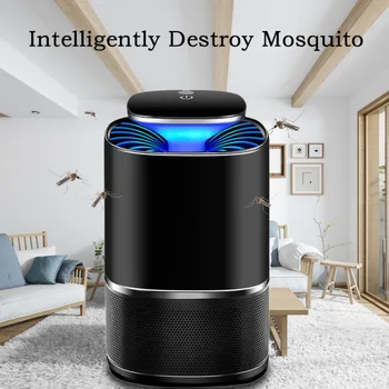 

Bedroom Mosquito Killer Lamps Mute Mosquito Trap Killer Lamps for Home Garden Safe Chemical-Free USB Rechargeable Lamps