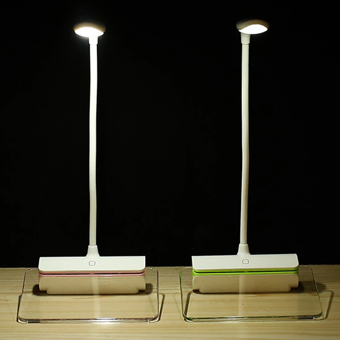 

Rechargeable 1.5W Table Lamp LED Light Switch USB charging fluorescent message board touch night light