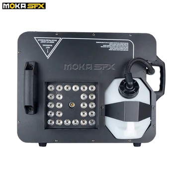 

Stage Fog Machine 1500W DMX LED Smoke Jet Machine Spray Effect Powerful Commercial Fog machine Stage Lighting Effect Equipment