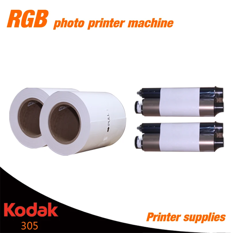 Kodak 305 Photo Dye Sublimation Printer 4X6 6X8 Paper en de en