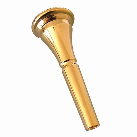 Профессиональная труба мундштук французский Рог мундштук для начинающих музыкальная труба аксессуары части золото