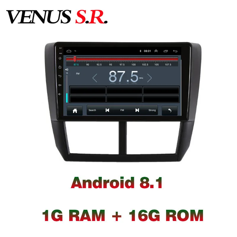 Excellent VenusSR Android 8.1 2.5D car dvd for SUBARU Forester Radio 2008-2012 multimedia  GPS Radio stereo gps navigation 4 Excellent VenusSR Android 8.1 2.5D car dvd for SUBARU Forester Radio 2008-2012 multimedia  GPS Radio stereo gps navigation 4