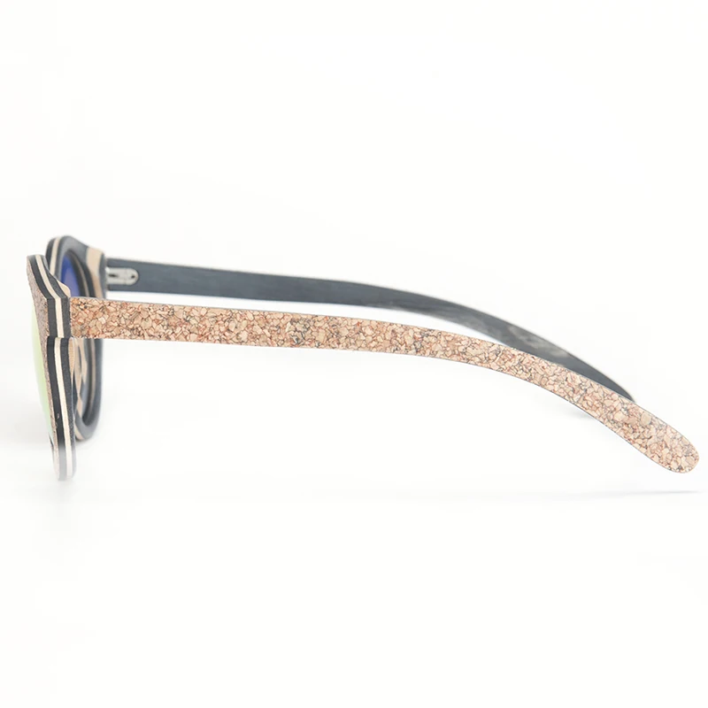 Cat Design colorful wooden sunglasses (5)