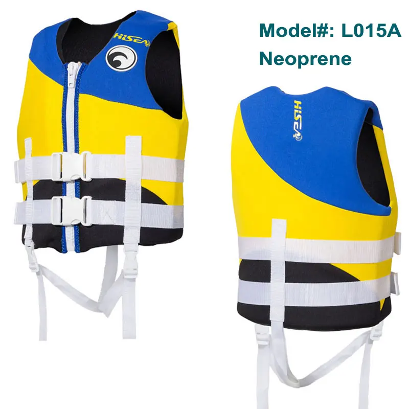Неопрен ребенка спасательный жилет Плавание куртка для Плавание размещения Куртки Мальчики и Девочки Дети Малыш молодежи От 1 до 12 лет Zip-up - Цвет: L015A