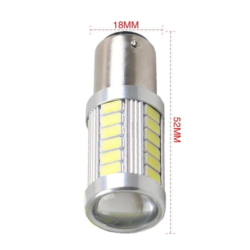 1156 P21W 7056 BA15S 33 smd 5630 5730 Светодиодные Автомобильные стоп сигналы Противотуманные