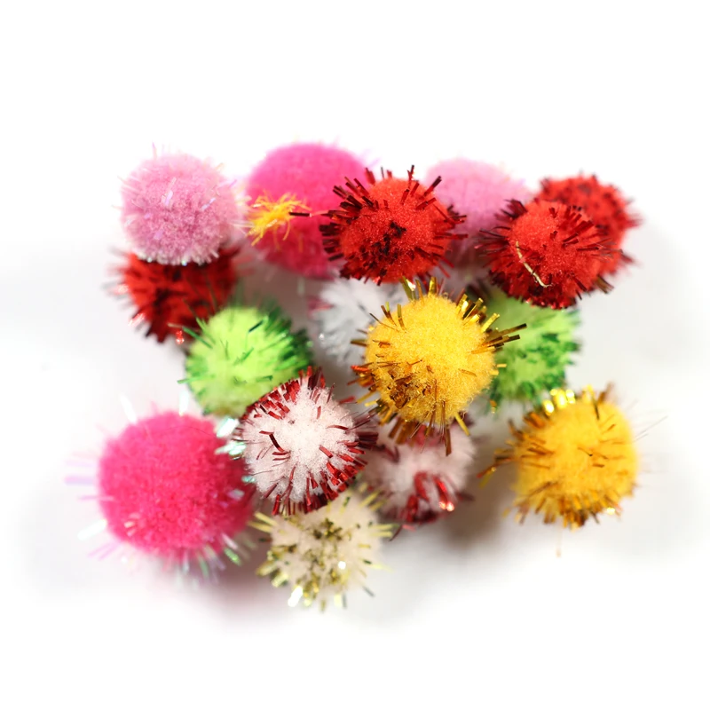 

Bimoo 50pcs/bag 10mm Mix Color Flashing Fish Stimulator Ball Egg Fly Salmon Sabiki Attractor Bait Lure Krystal Glo Balls S