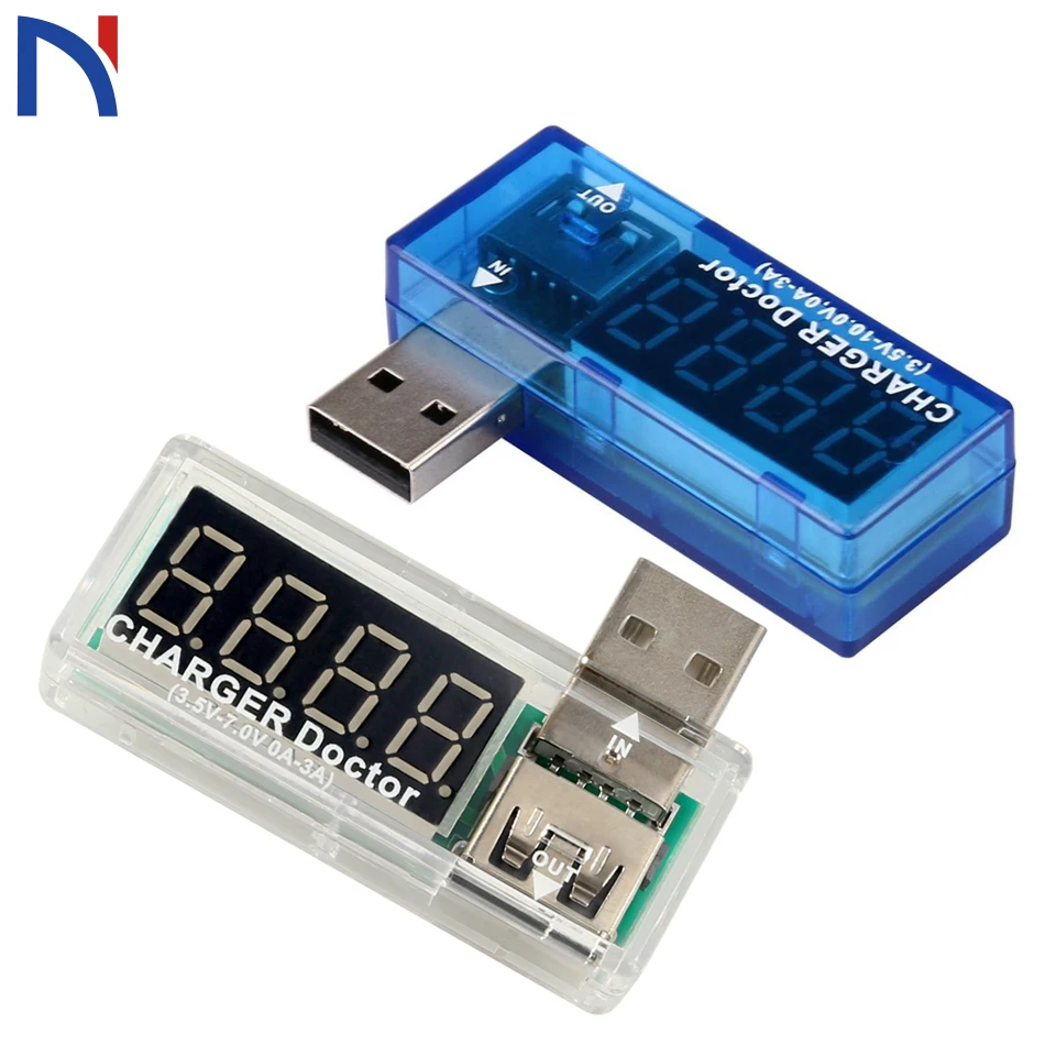

Mini USB Tester Charger Doctor Voltmeter Ammeter Smart Electronics Digital USB Mobile Power Charging Current Voltage Meter