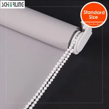 SCHRLING Free shipping Blackout Fabric 28mm Base System Roller Blinds Curtains in Bedrooms For Living room