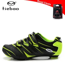 TIEBAO/Обувь для езды на велосипеде; zapatillas deportivas mujer; коллекция года; sapatilha ciclismo; зеленая велосипедная обувь; профессиональная велосипедная обувь