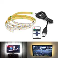 1 м 2 м 3 м 4 м 5 м светодиодный светильник под шкаф с регулируемой яркостью, водонепроницаемый светильник для шкафа, украшение шкафа с радиочастотным пультом дистанционного управления