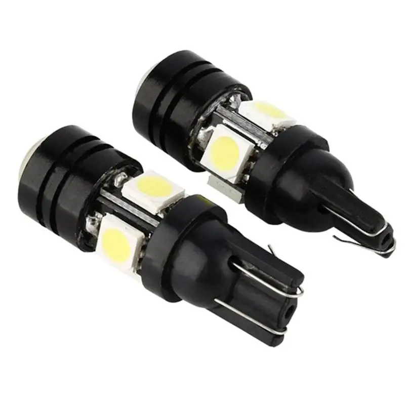 2 шт./лот 12V T10 W5W 4SMD 5050 светодиодный автомобильный Ширина светильник Алюминий нежный лампочки Автомобильные сигнальные лампы с объектив проектора