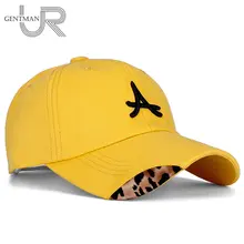 Новинка, Женская хлопковая кепка с 3D буквенным принтом, леопардовая бейсболка, Женская Повседневная Регулируемая уличная Кепка, бейсболки