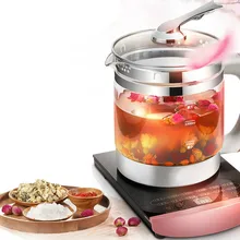 Электрический чайник стекло поднятие полностью автоматический сохраняющий тепло термос безопасность функция автоматического выключения