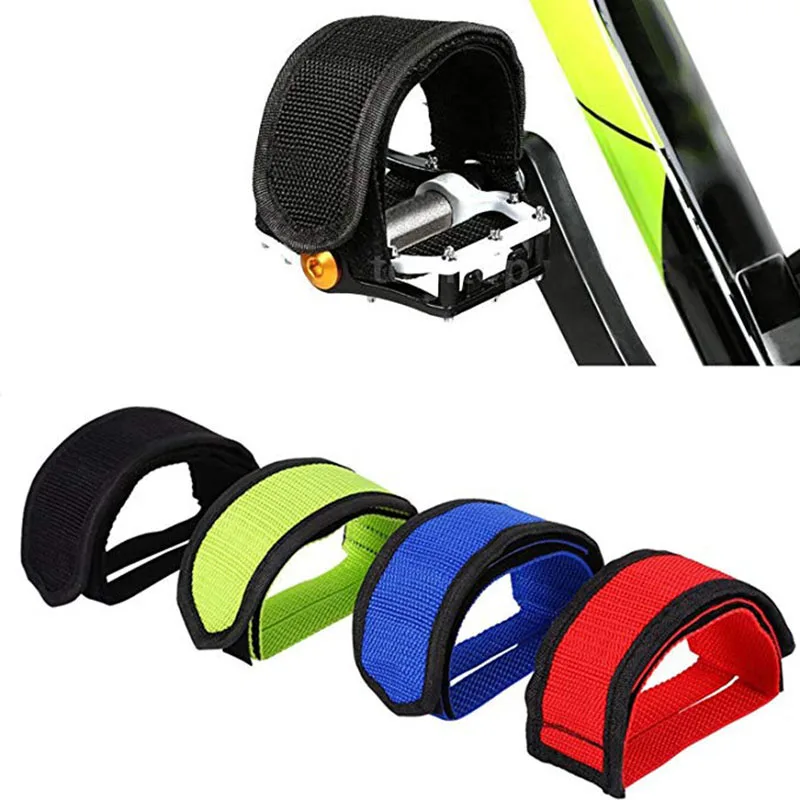 

1pcs Bicycle Pedal Straps Toe Clip Strap Belt Adhesivel Bike Pedal Tape Fixed Gear Cycling Fixie Cover