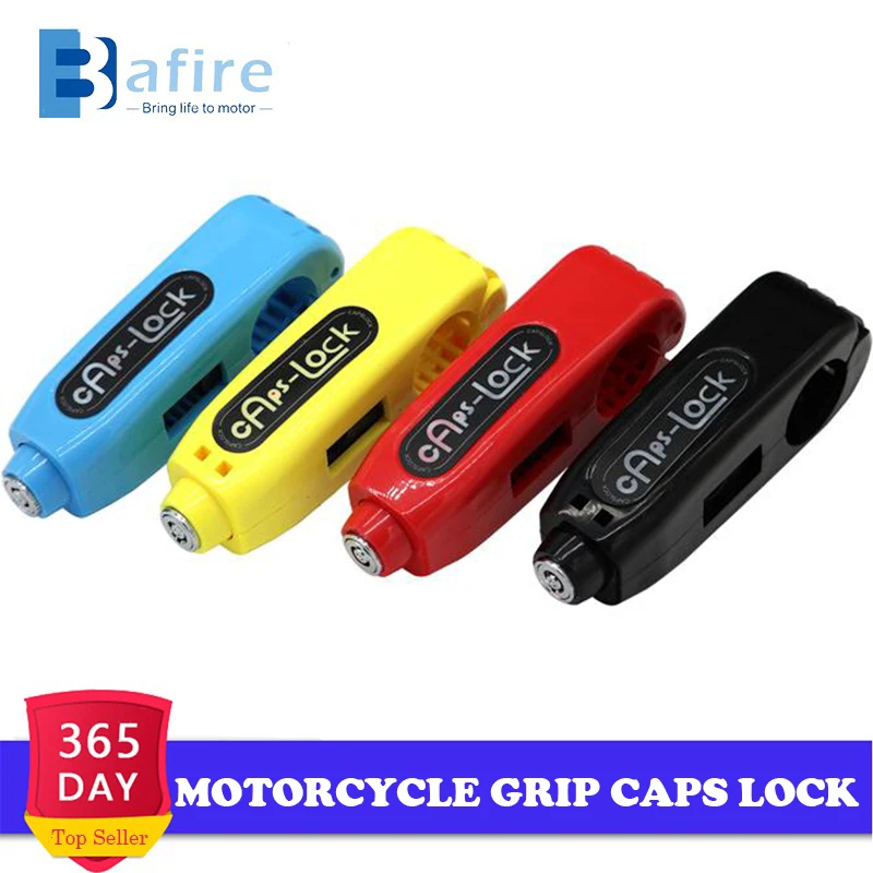 

Universal Motorcycle Lock Scooter Handlebar Safety Lock Brake Throttle Grip Anti Theft Protection Security Locks Good Quality