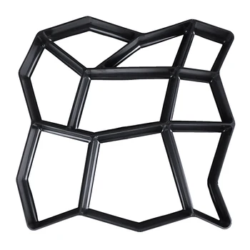 

1pc High Quality Path Maker Mold Reusable Concrete Cement Stone Design Paver Walk Mould Reusable